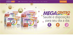 Desktop Screenshot of megamed.com.br